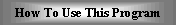 Tutorials and other teaching tools for this website